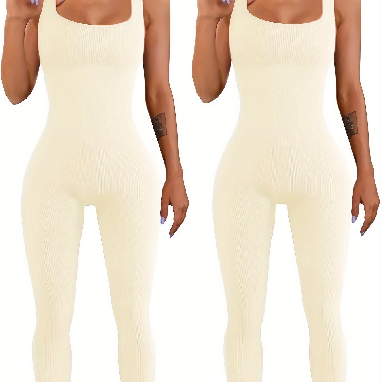Women's Suspender Tank Top Tights - Image 6