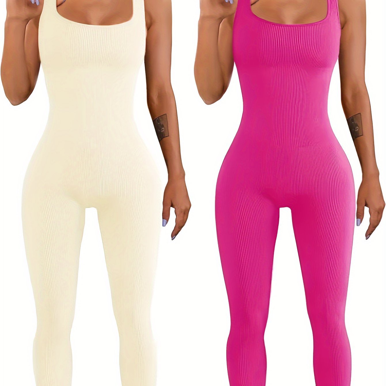 Women's Suspender Tank Top Tights - Image 2